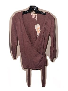Tulle Vintage Cotton Wrap Top